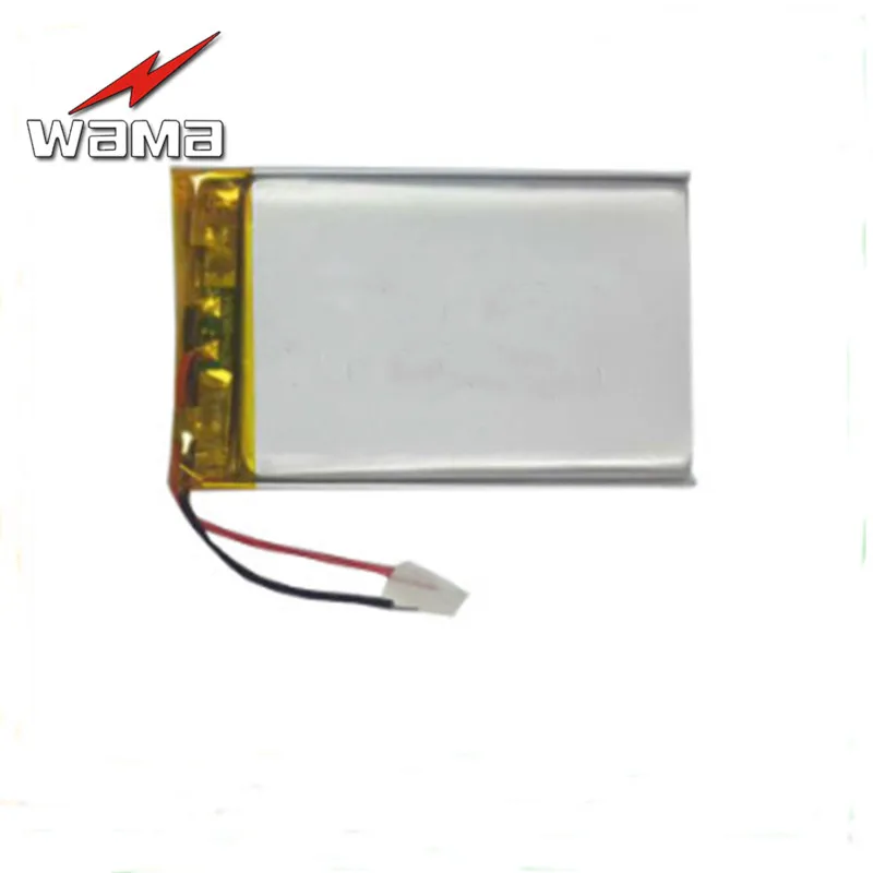 2x Wama 650mAh 3.7V 503048 Polymer Lithium Li-ion Battery For Game Consoles, Smart Wear Electronic Equipment
2x Wama 650mAh 3.7V 503048 Polymer Lithium Li-ion Battery For Game Consoles, Smart Wear Electronic Equipment