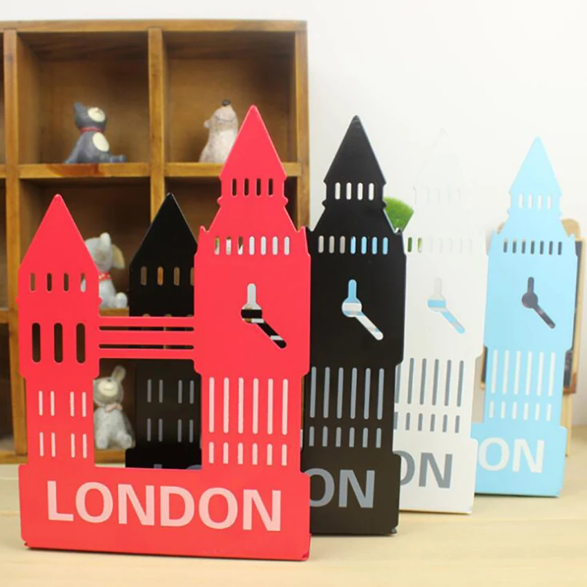 1 Pair Creative Metal London Big Ben Bookends Organizer Universal Book Stand Support for Home Office Desk Decoration Bookends
1 Pair Creative Metal London Big Ben Bookends Organizer Universal Book Stand Support for Home Office Desk Decoration Bookends
