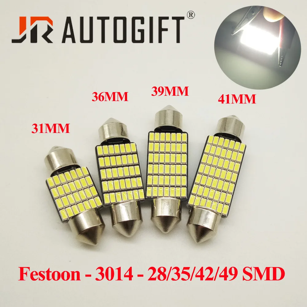 100x гирлянда 31 мм 36 мм 39 мм 42 мм Светодиодная лампа C5W C10W 28 35 42 49 SMD 3014 сверхъяркая автомобильная лампа Doom для интерьера автомобиля Стайлинг 12/24 ...
100x гирлянда 31 мм 36 мм 39 мм 42 мм Светодиодная лампа C5W C10W 28 35 42 49 SMD 3014 сверхъяркая автомобильная лампа Doom для интерьера автомобиля Стайлинг 12/24 ...