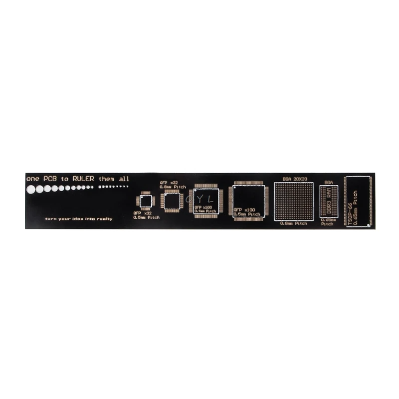 PCB Reference Ruler PCB Packaging Units for Electronic Engineers Stationery Rulers
PCB Reference Ruler PCB Packaging Units for Electronic Engineers Stationery Rulers