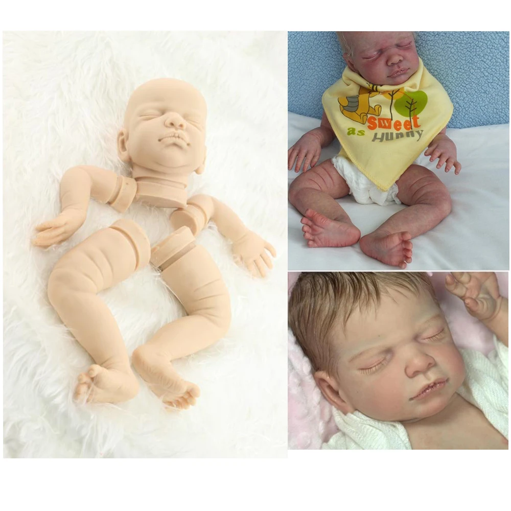 20Inch Reborn Doll Kits Rare solide silicone version Can DIY Different Kinds Of Lifelike Silicone Reborn Baby Dolls
20Inch Reborn Doll Kits Rare solide silicone version Can DIY Different Kinds Of Lifelike Silicone Reborn Baby Dolls