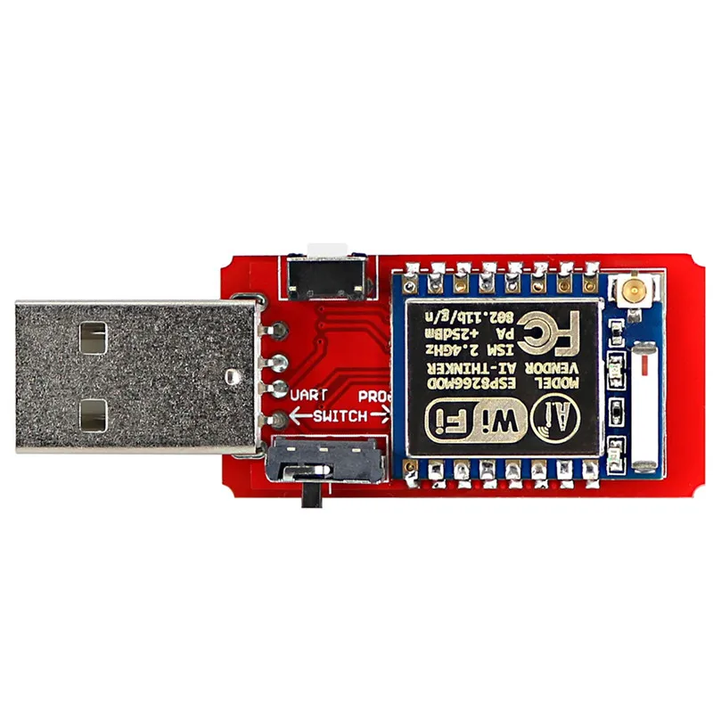USB to ESP8266 ESP-07,ESP-12 Wi-Fi Module / Built-in Antenna replacement fit for Arduino AA3472
USB to ESP8266 ESP-07,ESP-12 Wi-Fi Module / Built-in Antenna replacement fit for Arduino AA3472