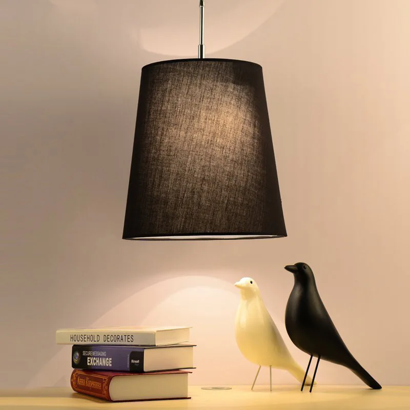 Nordic LED pendant lights fabric cloth lampshade Modern Living Room Bedroom kitchen hanging lamps Fixtures home decor Luminaire
Nordic LED pendant lights fabric cloth lampshade Modern Living Room Bedroom kitchen hanging lamps Fixtures home decor Luminaire