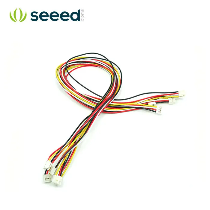 SEEED Grove - 4pin female to female buckle 50CM cable (5 PCs per Pack) winder
SEEED Grove - 4pin female to female buckle 50CM cable (5 PCs per Pack) winder