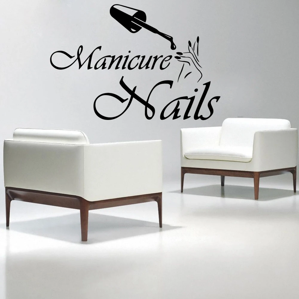 Fashion Vinyl Wall Decal Nails Salon Design Wall Stickers Interior Manicure for Beauty Salon Window Decoration sticker
Fashion Vinyl Wall Decal Nails Salon Design Wall Stickers Interior Manicure for Beauty Salon Window Decoration sticker