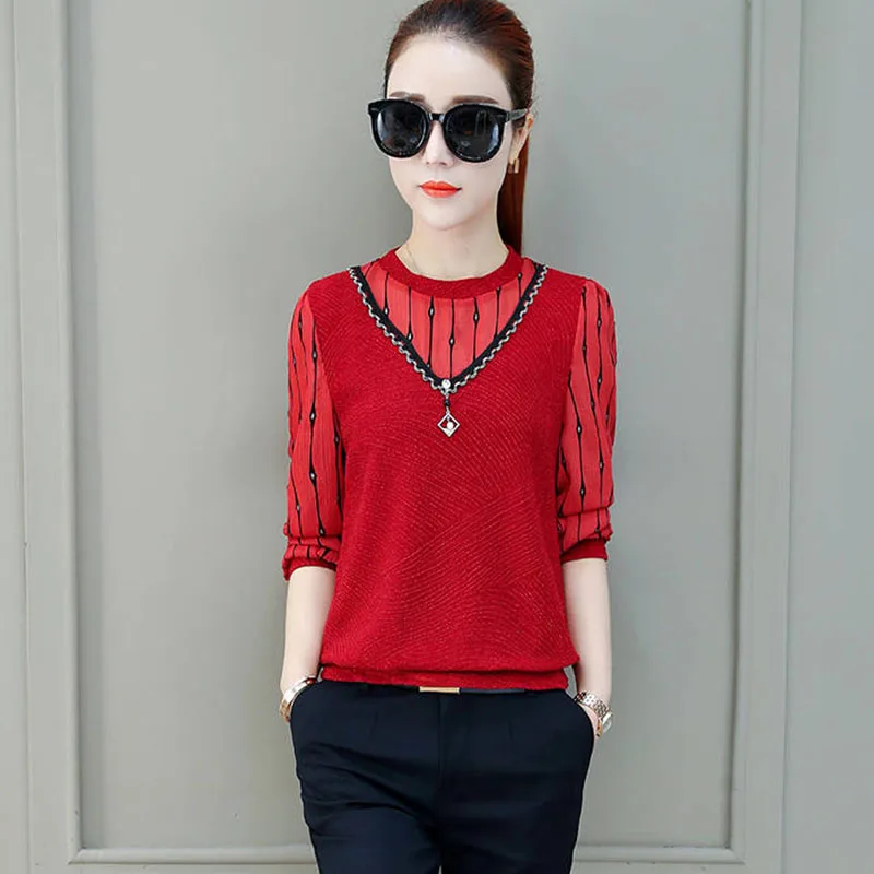 Women Spring Summer Style Lace Blouses Shirts Lady Casual Long Sleeve Transparent Patchwork Blusas Tops DF2722
Women Spring Summer Style Lace Blouses Shirts Lady Casual Long Sleeve Transparent Patchwork Blusas Tops DF2722