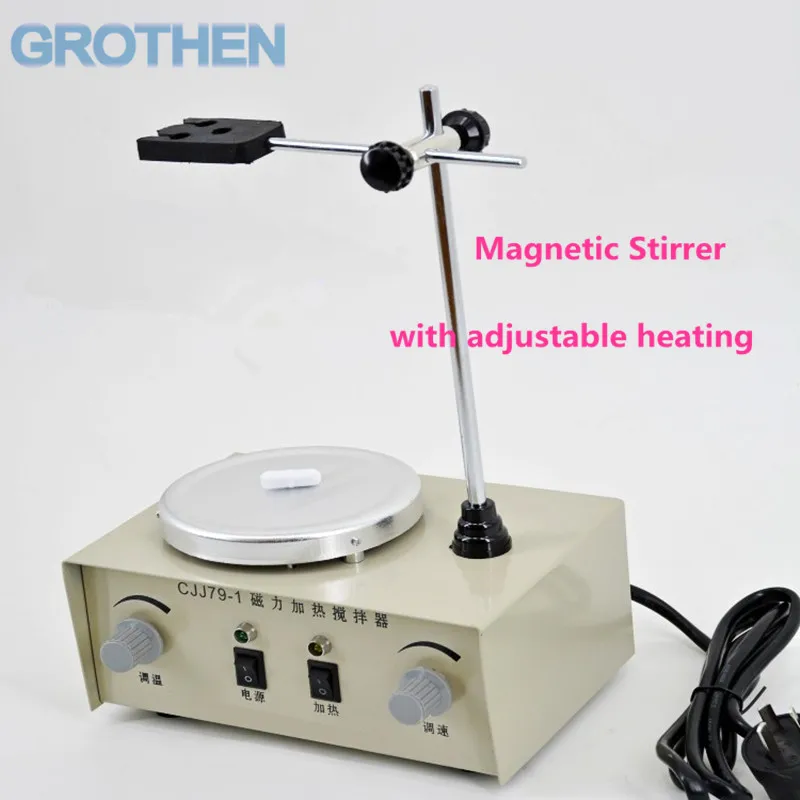 GROTHEN Magnetic Stirrer Laboratory magnetic stirrer magnetic mixer 0-2000rpm 0-1000ml 220VAC 180W a heating
GROTHEN Magnetic Stirrer Laboratory magnetic stirrer magnetic mixer 0-2000rpm 0-1000ml 220VAC 180W a heating
