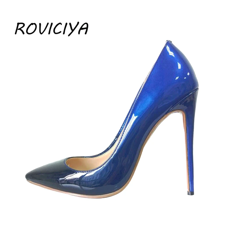 Gradual Blue Black Women Pumps Pointed Toe High Heels Patent Leather Women Party Shoes 8 cm 10 cm 12 cm Stilettos QP010 ROVICIYA
Gradual Blue Black Women Pumps Pointed Toe High Heels Patent Leather Women Party Shoes 8 cm 10 cm 12 cm Stilettos QP010 ROVICIYA