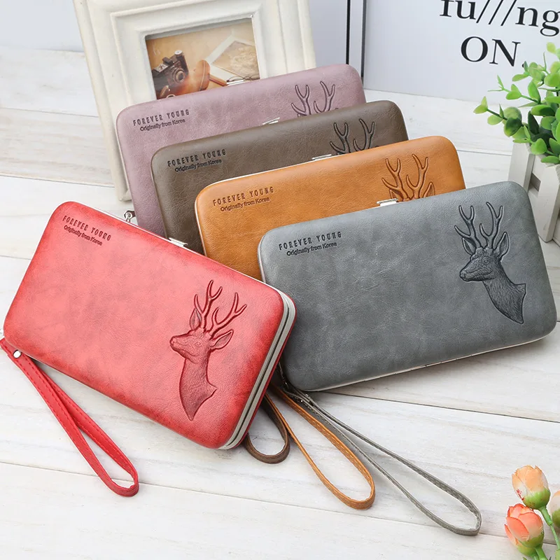 Hot New Ladies Lunch Box Wallet Korean Version Of The Multi-Function Long Paragraph Clutch Bag Multi-card Mobile Phone | Багаж и сумки