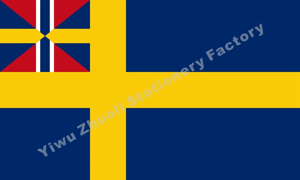 Sweden civil ensign 1844 Flag 150X90cm (5x3FT) 120g 100D Polyester Double Stitched High Quality Banner Free Shipping
Sweden civil ensign 1844 Flag 150X90cm (5x3FT) 120g 100D Polyester Double Stitched High Quality Banner Free Shipping