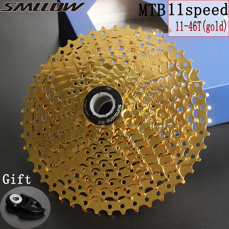 SUNSHINE-SZ 11s 46T SL L Gold MTB Mountain Bike Bicycle Parts 11 11v 22s 11 Speed Freewheel Cassette for XT K7 X1 X01 GX
SUNSHINE-SZ 11s 46T SL L Gold MTB Mountain Bike Bicycle Parts 11 11v 22s 11 Speed Freewheel Cassette for XT K7 X1 X01 GX