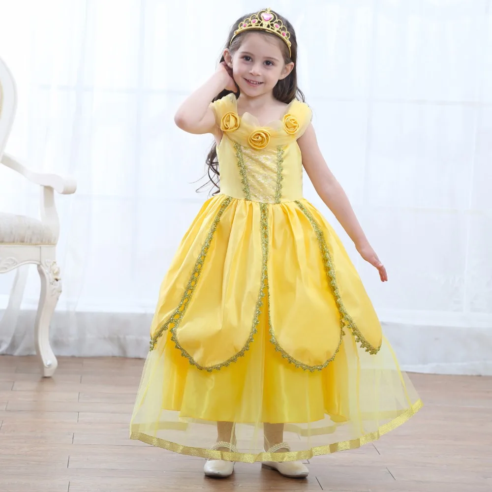 ABGMEDR Brand 2018 Winter Princess Belle Dress Girls Dresses Girl Cosplay Costume Children New Year Clothing Kids Party Dress
ABGMEDR Brand 2018 Winter Princess Belle Dress Girls Dresses Girl Cosplay Costume Children New Year Clothing Kids Party Dress