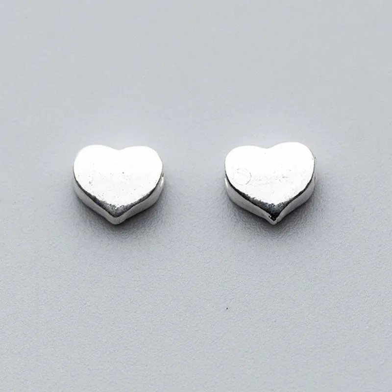 2pcs/lot 925 Sterling Silver Romantic Heart Charm Space Beads Women Men Charms Silver Beads Bracelets DIY Couple Jewelry Making
2pcs/lot 925 Sterling Silver Romantic Heart Charm Space Beads Women Men Charms Silver Beads Bracelets DIY Couple Jewelry Making