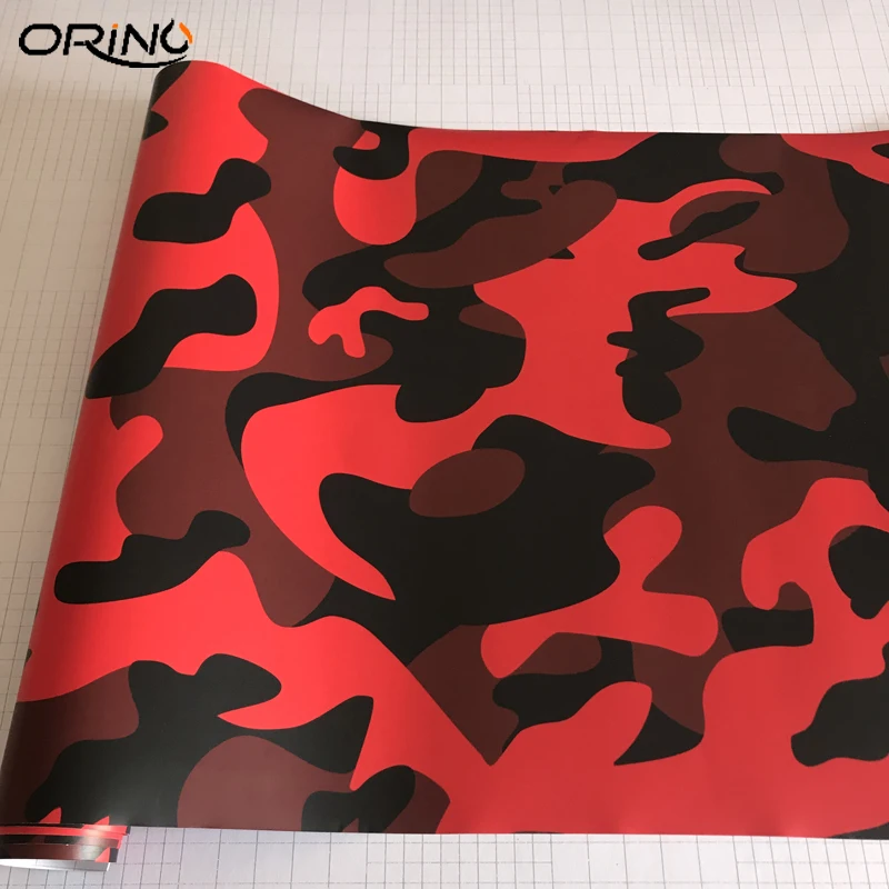 Black Red Vinyl Camouflage Car Wrap Adhesive Film Foil For Vehicle Motorcycle Scooter Car Decals Stickers
Black Red Vinyl Camouflage Car Wrap Adhesive Film Foil For Vehicle Motorcycle Scooter Car Decals Stickers
