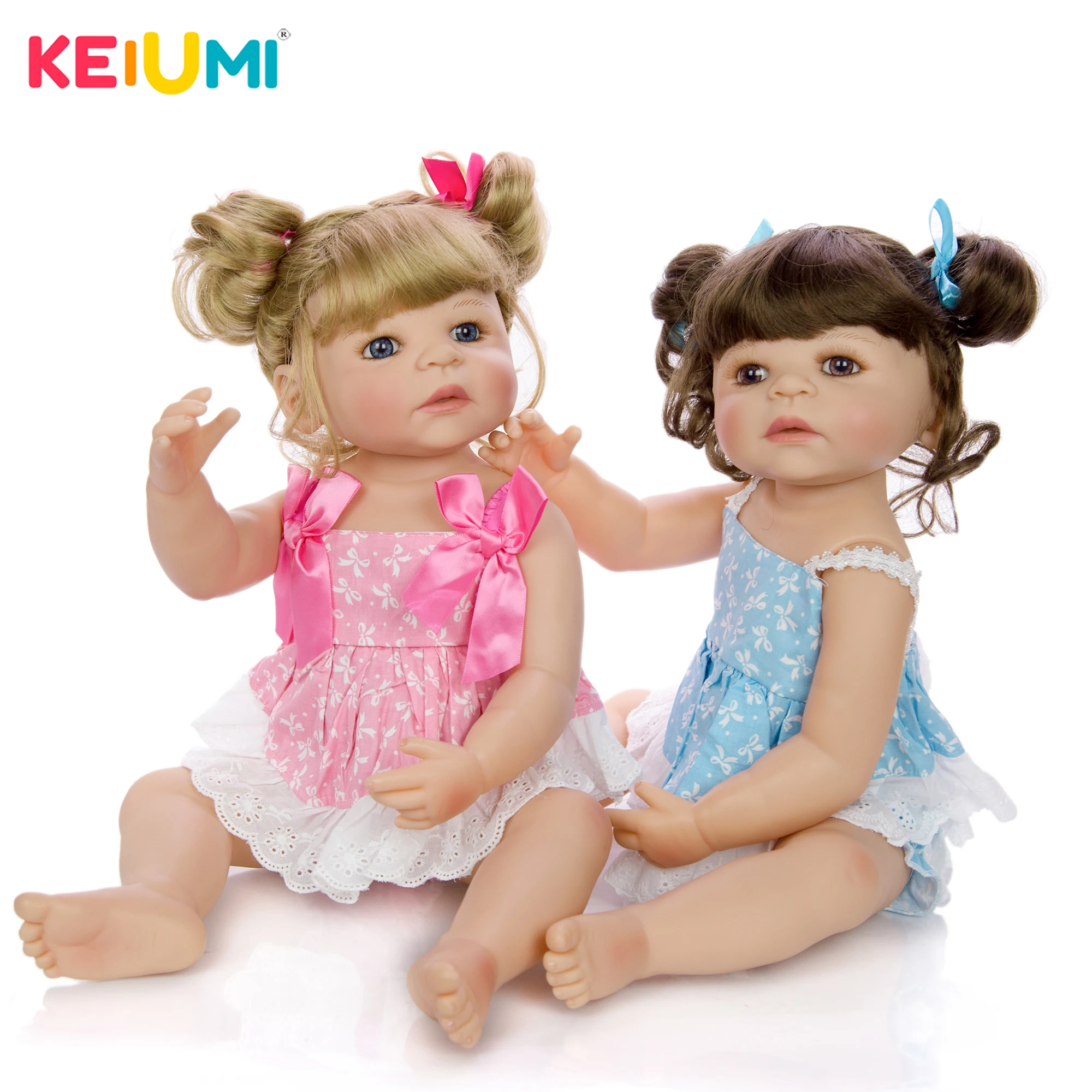 KEIUMI новый стиль новорожденный полностью закрытый силиконовый винил для