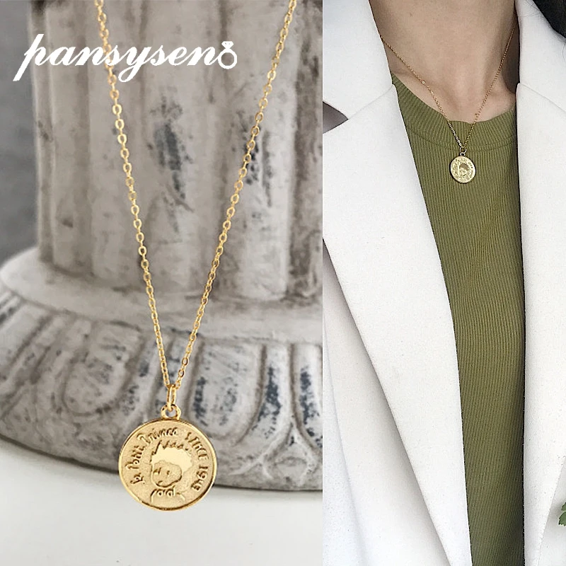 PANSYSEN Double Side Little Prince Pendant Necklaces for Women Men 100% Real 925 Sterling Silver Jewelry Necklace Birthday Gifts
PANSYSEN Double Side Little Prince Pendant Necklaces for Women Men 100% Real 925 Sterling Silver Jewelry Necklace Birthday Gifts
