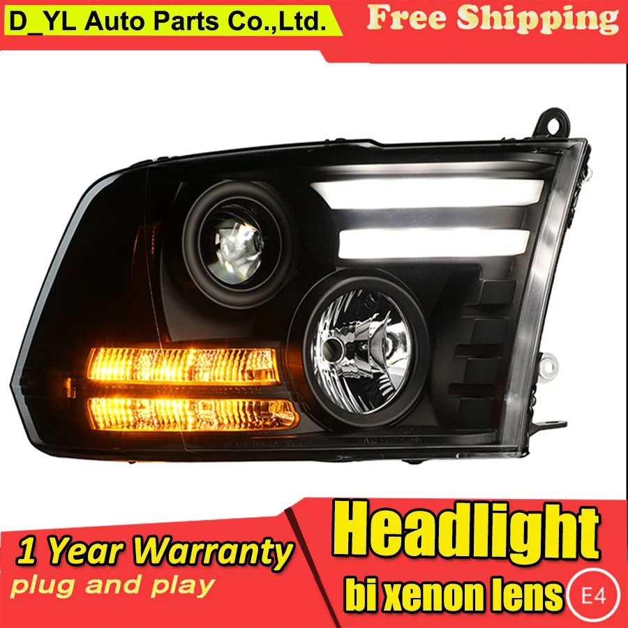 Car Styling Headlights For Dodge Ram 1500 2009-2012 LED Headlight Head Lamp LED Daytime Running Light LED DRL Bi-Xenon HID
Car Styling Headlights For Dodge Ram 1500 2009-2012 LED Headlight Head Lamp LED Daytime Running Light LED DRL Bi-Xenon HID