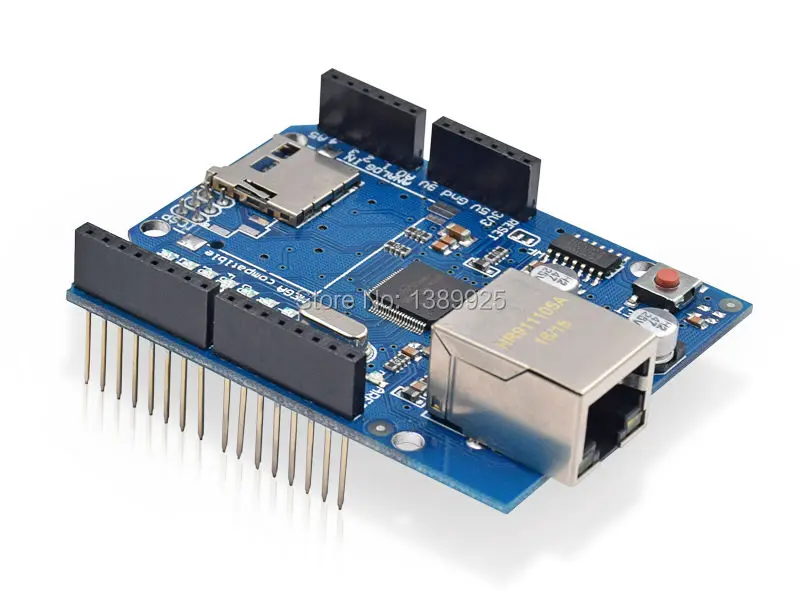 Free shipping 5pcs/lot Ethernet Shield W5100 For 328 UNO Mega1280 2560(support micro SD card)
Free shipping 5pcs/lot Ethernet Shield W5100 For 328 UNO Mega1280 2560(support micro SD card)