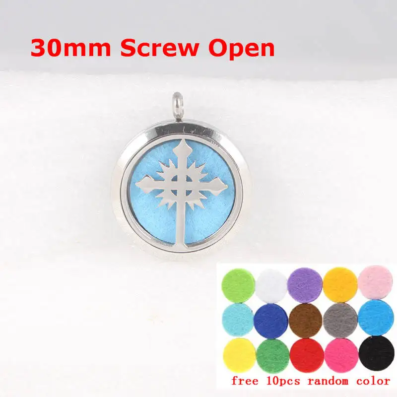 1pcs/lot Cross Essential Oil Diffuser Locket Pendant Stainless Steel Aromatherapy Perfume Locket Necklace Free Pads & Chain
1pcs/lot Cross Essential Oil Diffuser Locket Pendant Stainless Steel Aromatherapy Perfume Locket Necklace Free Pads & Chain