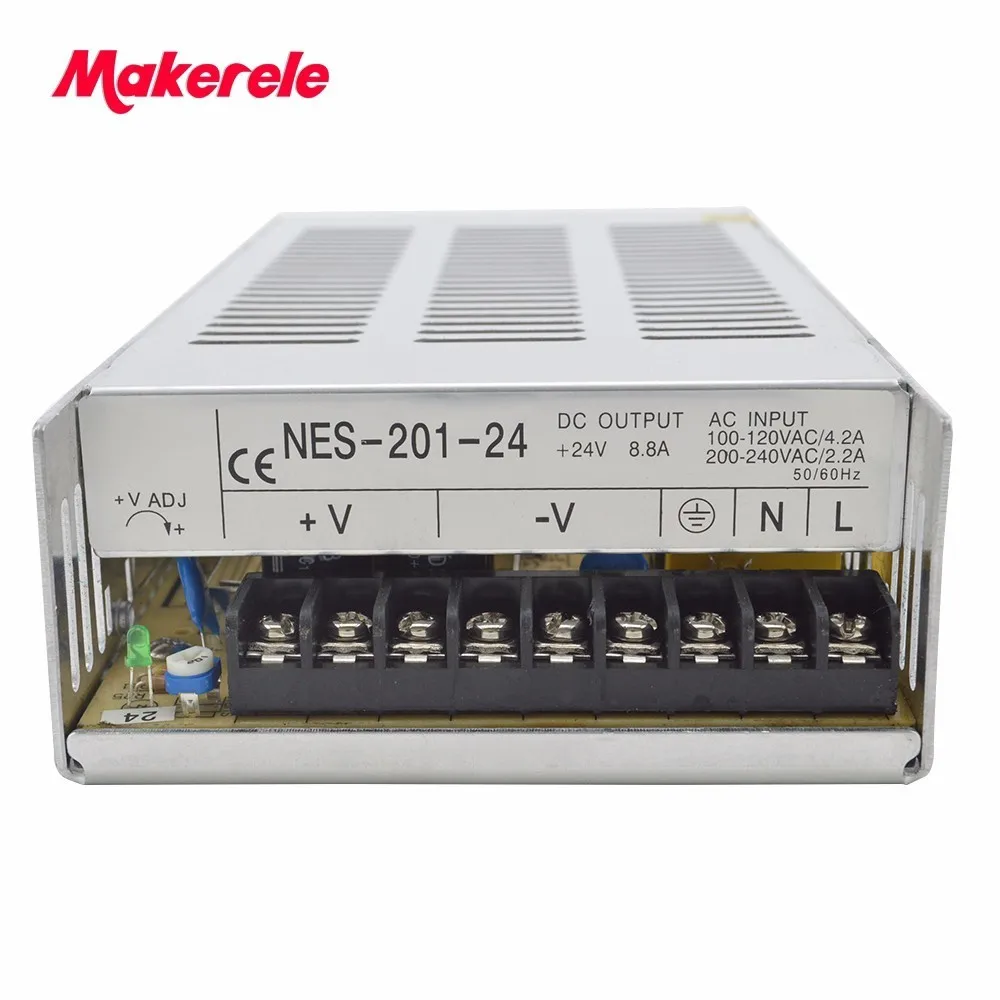 CE approved 200w NES series single output switching power supply 3.3v 5v 7.5v 12v 15v 24v 27v 36v 48v high quality reliable
CE approved 200w NES series single output switching power supply 3.3v 5v 7.5v 12v 15v 24v 27v 36v 48v high quality reliable