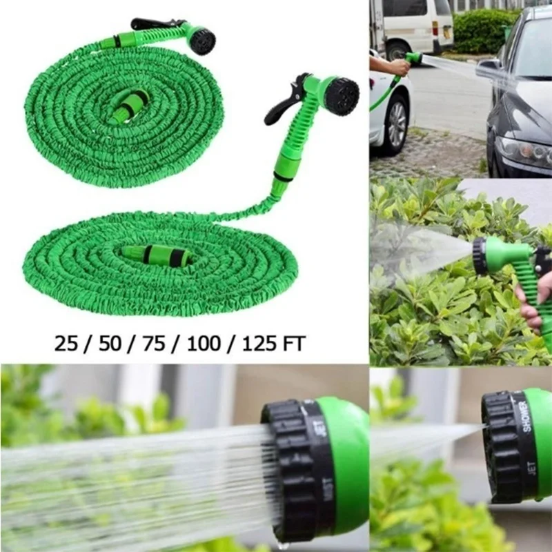 High Quality Expandable Flexible Water Hoses Pipe Irrigation Spray Gun for Car Garden
High Quality Expandable Flexible Water Hoses Pipe Irrigation Spray Gun for Car Garden