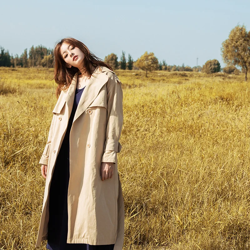 Autumn Harajuku Solid Long Sleeve Trench Coat For Women Double Breasted Sashes Long Coats Patchwork Windbreaker Outwear
Autumn Harajuku Solid Long Sleeve Trench Coat For Women Double Breasted Sashes Long Coats Patchwork Windbreaker Outwear