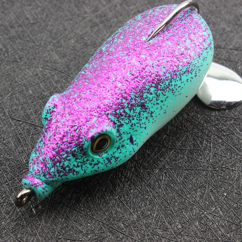 5pcs 5colors NEW soft bait frog Fishing Lure Artificial Bait 13g 55mm Jump Frog 1 hooks and Sequin Fishing Tackle Topwater
5pcs 5colors NEW soft bait frog Fishing Lure Artificial Bait 13g 55mm Jump Frog 1 hooks and Sequin Fishing Tackle Topwater