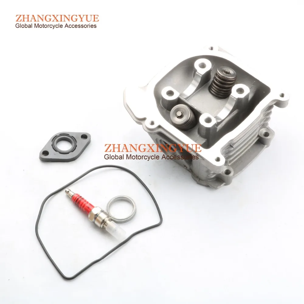 Cylinder Head Fully Assembled Non EGR 50mm 100cc Big Bore for GY6 100 139QMB With spark plug
Cylinder Head Fully Assembled Non EGR 50mm 100cc Big Bore for GY6 100 139QMB With spark plug