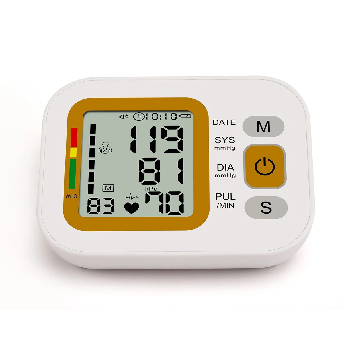 Digital Upper Arm Blood Pressure Monitor Heart Beat Rate Pulse Meter Tonometer Sphygmomanometer pulsometer
Digital Upper Arm Blood Pressure Monitor Heart Beat Rate Pulse Meter Tonometer Sphygmomanometer pulsometer