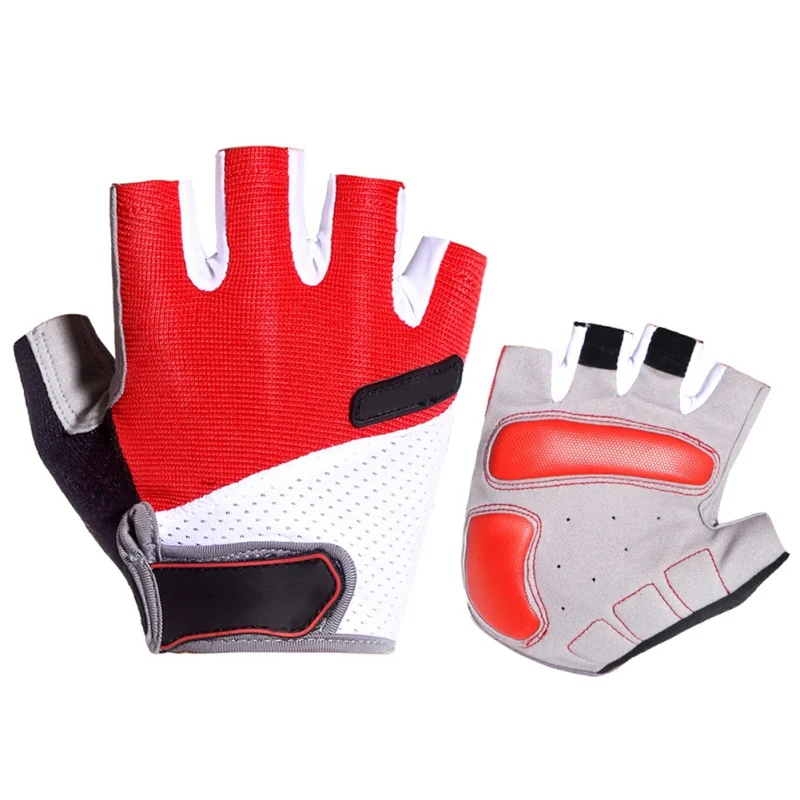 1 pair Unisex Breathable Cycling half finger Gloves M-XL sports anti-slip anti-sweat gloves anti-shock MTB bicycle gloves
1 pair Unisex Breathable Cycling half finger Gloves M-XL sports anti-slip anti-sweat gloves anti-shock MTB bicycle gloves