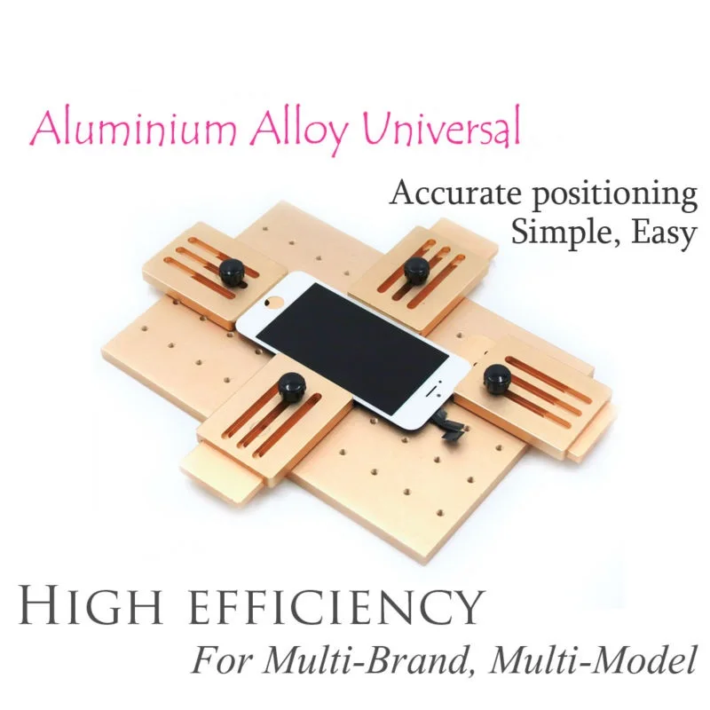 Small Golden jig LCD UV Glue Mold Mould Glass Holder Aluminium alloy Universal phone Fixed mold Replace for iPhone
Small Golden jig LCD UV Glue Mold Mould Glass Holder Aluminium alloy Universal phone Fixed mold Replace for iPhone