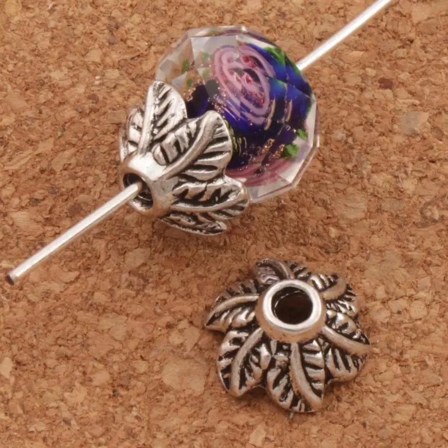 Leaf Cone End Caps Bead Cap 10.9x10mm 300pcs zinc alloy Jewelry Findings Components L1065
Leaf Cone End Caps Bead Cap 10.9x10mm 300pcs zinc alloy Jewelry Findings Components L1065