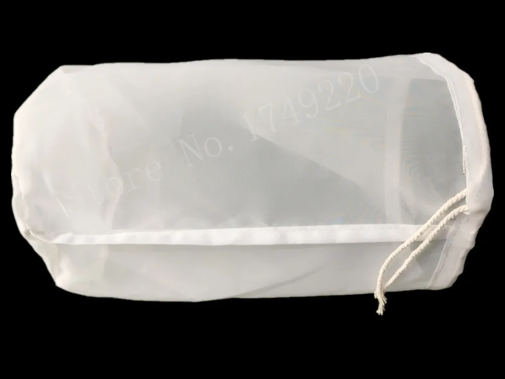 20*28cm 300M food grade filter bag for Beer wine moonshine home brew soybean milk juice Dumpling Stuffing filter
20*28cm 300M food grade filter bag for Beer wine moonshine home brew soybean milk juice Dumpling Stuffing filter