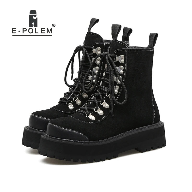 Suede Punk Boots Women Mid-Calf Motorcycle Platform Plat Thick Sole Ankle Boots Female Rivets Martin Booties Girls Rock Shoes
Suede Punk Boots Women Mid-Calf Motorcycle Platform Plat Thick Sole Ankle Boots Female Rivets Martin Booties Girls Rock Shoes