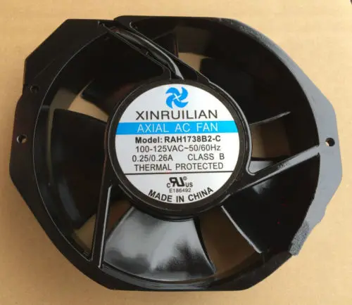 Computer PC Cooling Fan for XINRUILIAN RAH1738B2-C Axial AC fan 200-230VAC 0.25/0.26A 50/60Hz 172*150*38mm
Computer PC Cooling Fan for XINRUILIAN RAH1738B2-C Axial AC fan 200-230VAC 0.25/0.26A 50/60Hz 172*150*38mm