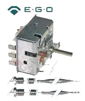 EGO 55.60035.010 двойной датчик HAUTE LIMITE & термостат de fonctionnement pour|Запчасти для кофеварки| |