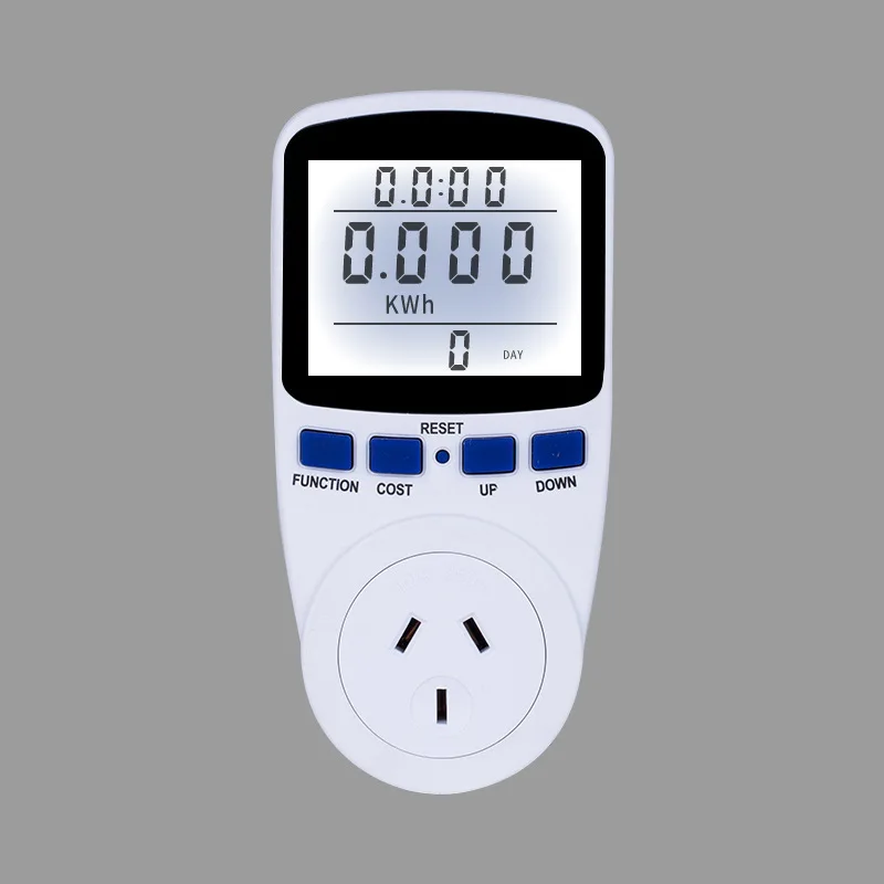 Australian backlight power metering socket billing socket power monitor intelligent billing device
Australian backlight power metering socket billing socket power monitor intelligent billing device