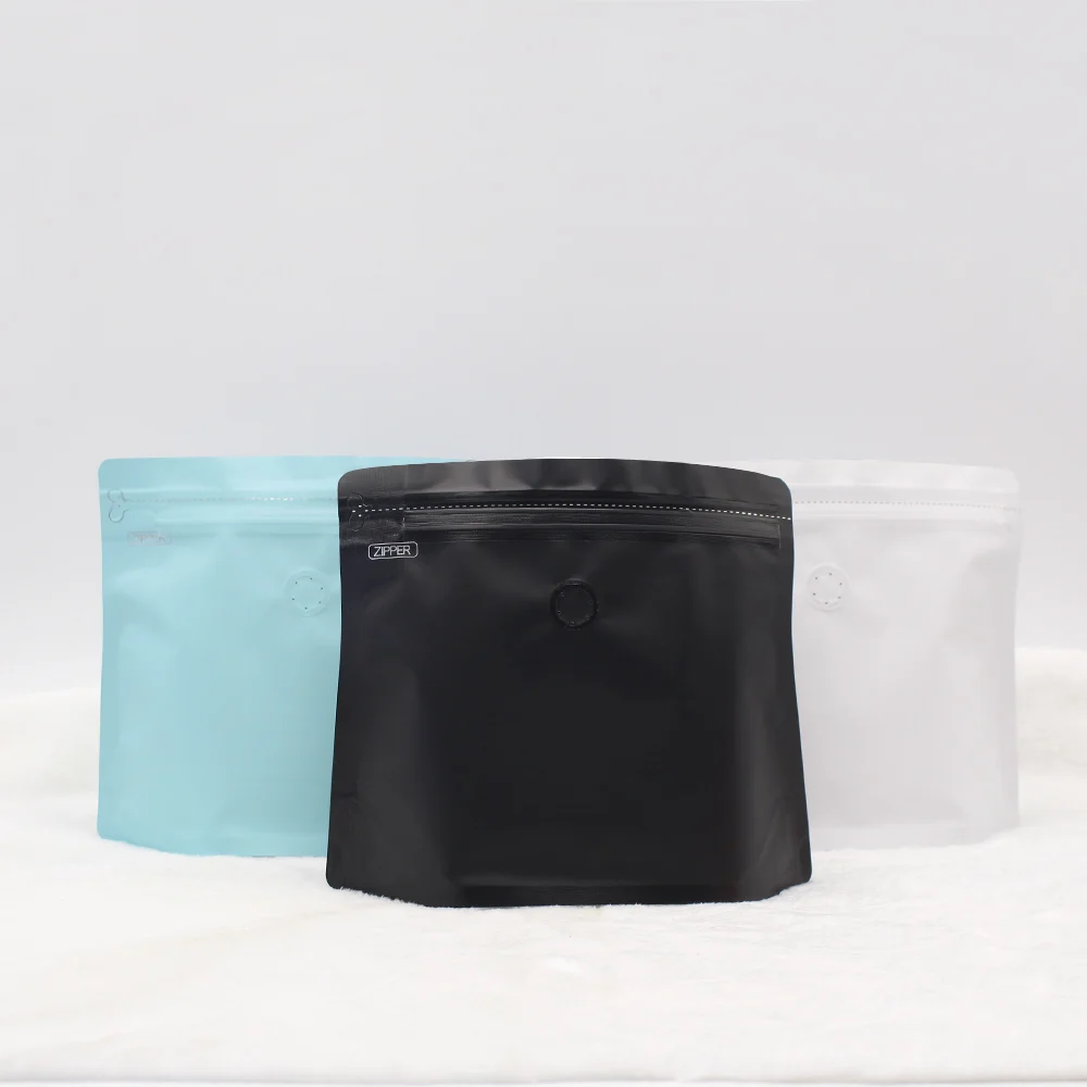 10pcs Half a pound of coffee bags heat seal Retail Package bag black aluminum foil ziplock stand up pouches air valve bag
10pcs Half a pound of coffee bags heat seal Retail Package bag black aluminum foil ziplock stand up pouches air valve bag