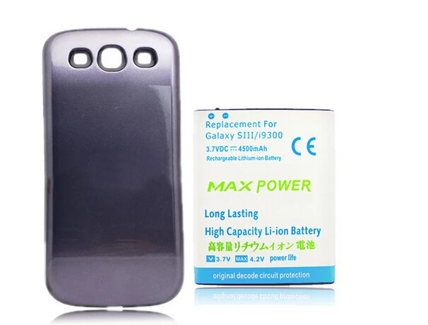 Аккумулятор 4500 мА · ч + чехол для Samsung Galaxy S 3 III S3 i9300 | Мобильные телефоны и