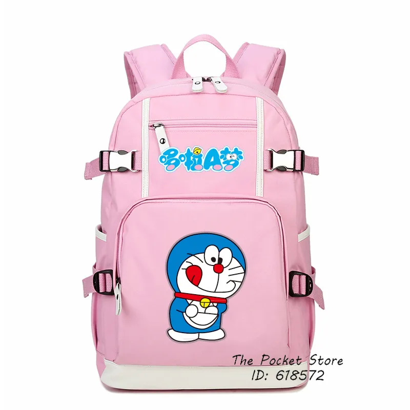 Japanese Cartoon Doraemon Women Backpack Kawaii Printing Backpack Canvas School Bags for Girls Laptop Backpack Pink Bookbag
Japanese Cartoon Doraemon Women Backpack Kawaii Printing Backpack Canvas School Bags for Girls Laptop Backpack Pink Bookbag