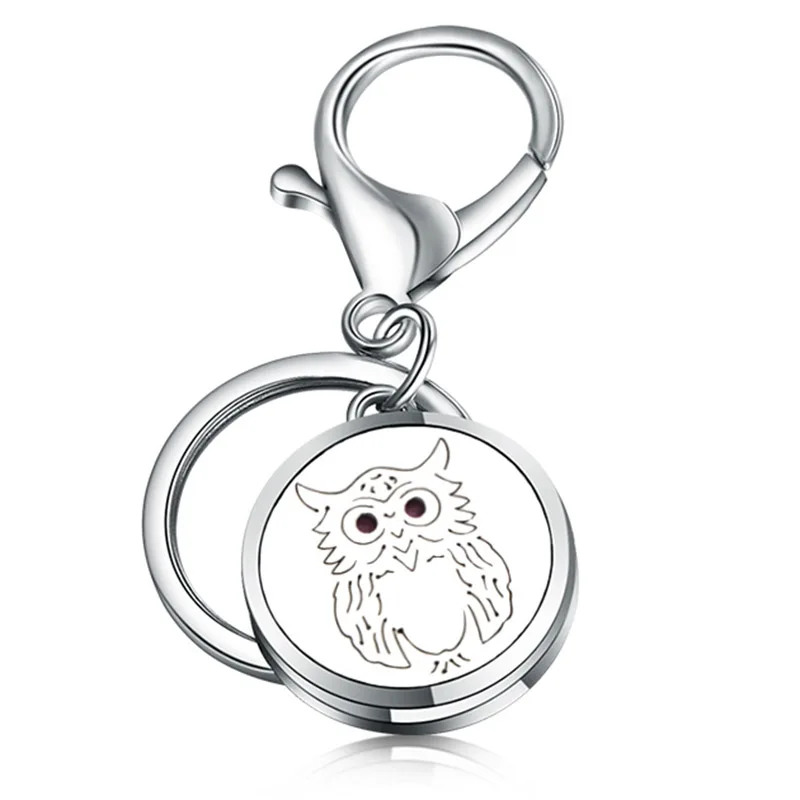2018 High Quality Owl Perfume KeyChain Stainless Steel Essential Oil Diffuser Perfume Aromatherapy Locket Key Chain Fine Jewelry
2018 High Quality Owl Perfume KeyChain Stainless Steel Essential Oil Diffuser Perfume Aromatherapy Locket Key Chain Fine Jewelry