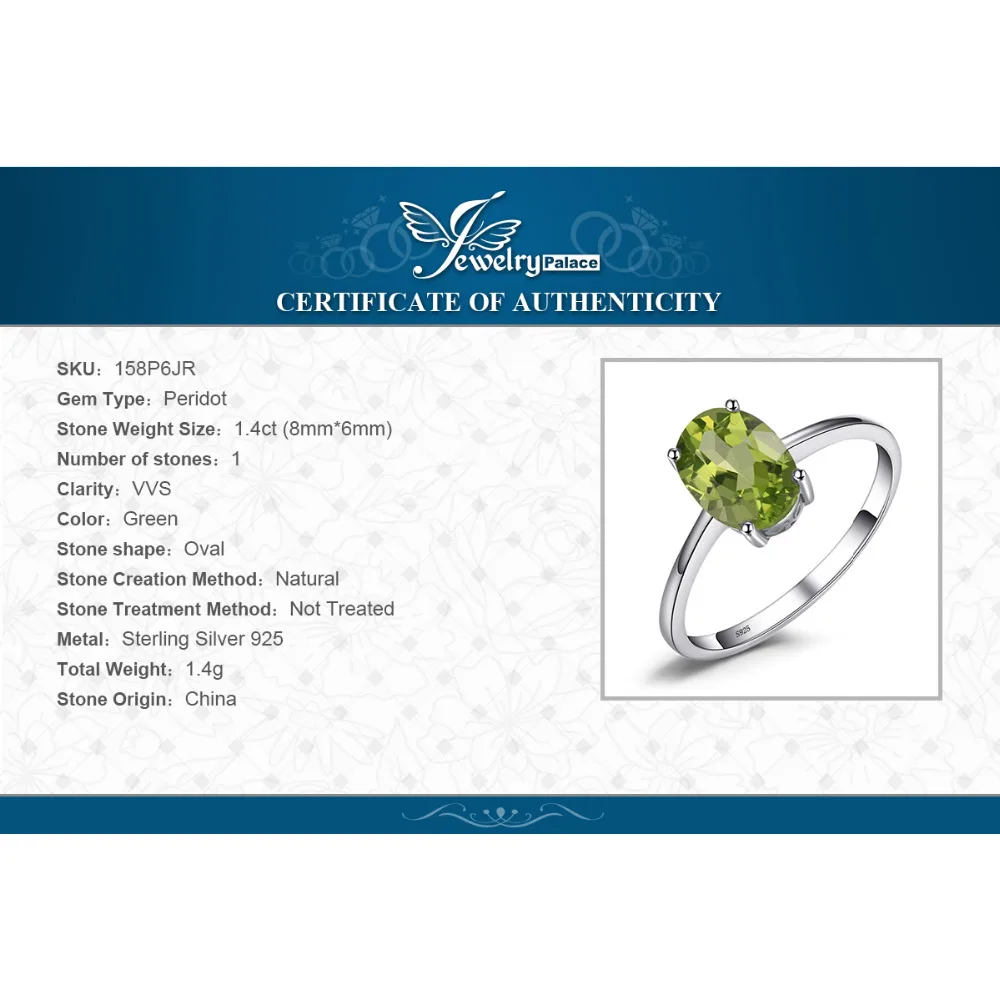 JewelryPalace Genuine Peridot Ring Solitaire 925 Sterling Silver Rings for Women Engagement Ring Silver 925 Gemstones Jewelry
JewelryPalace Genuine Peridot Ring Solitaire 925 Sterling Silver Rings for Women Engagement Ring Silver 925 Gemstones Jewelry