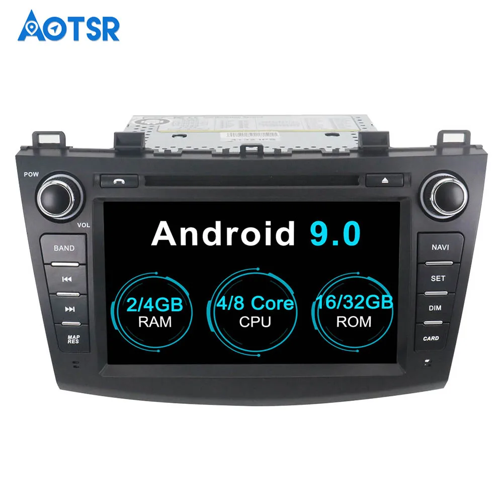Aotsr Android 9.0 Car DVD Player Auto Radio GPS Navigation For Mazda 3 Axela 2009-2012 Radio Stereo Mirror-link Bluetooth 2 Din
Aotsr Android 9.0 Car DVD Player Auto Radio GPS Navigation For Mazda 3 Axela 2009-2012 Radio Stereo Mirror-link Bluetooth 2 Din
