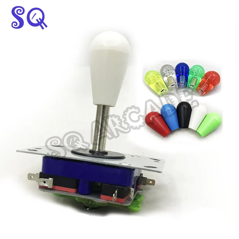 

Free shipping Oval ball top ZIPPY Long shaft Joystick with Microswitches balltop 2 way 4 way 8 way restrictor for Arcade machine
