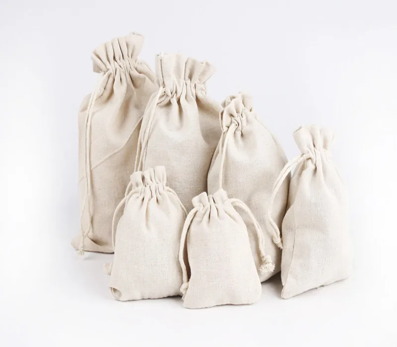 50pcs high quality cotton cloth bundle pocket cotton and linen small bag jewelry storage packaging bag drawstring gift bag LOGO
50pcs high quality cotton cloth bundle pocket cotton and linen small bag jewelry storage packaging bag drawstring gift bag LOGO