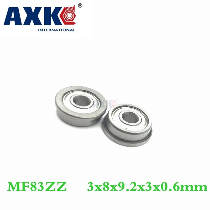 Axk 20pcs Free Shipping Sus440c Environmental Corrosion Resistant Flanged Stainless Steel Bearings Smf83zz 3*8*9.2*3*0.6 Mm
Axk 20pcs Free Shipping Sus440c Environmental Corrosion Resistant Flanged Stainless Steel Bearings Smf83zz 3*8*9.2*3*0.6 Mm