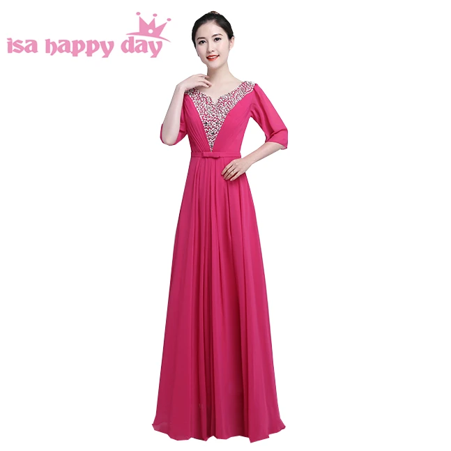 Цветные длинные шифоновые платья для подружек невесты fuschia Королевского синего цвета с рукавами для подружек невесты платье до 100 H3582
Цветные длинные шифоновые платья для подружек невесты fuschia Королевского синего цвета с рукавами для подружек невесты платье до 100 H3582