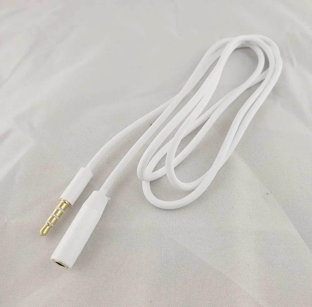 10pcs White 3.5mm Male to Female Stereo Audio Headphone Aux Extension Cord Cable 3feet
10pcs White 3.5mm Male to Female Stereo Audio Headphone Aux Extension Cord Cable 3feet