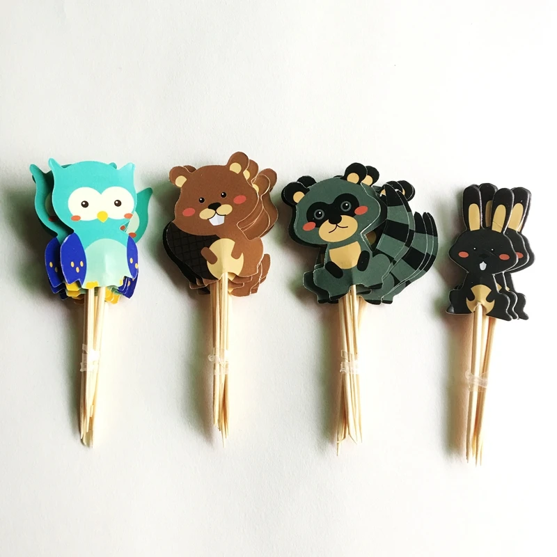 Wholesale 720pcs Cartoon Rabbit animal owl bear squirrel Cupcake Topper Picks kids Birthday Party wedding Cake decoration Flags
Wholesale 720pcs Cartoon Rabbit animal owl bear squirrel Cupcake Topper Picks kids Birthday Party wedding Cake decoration Flags