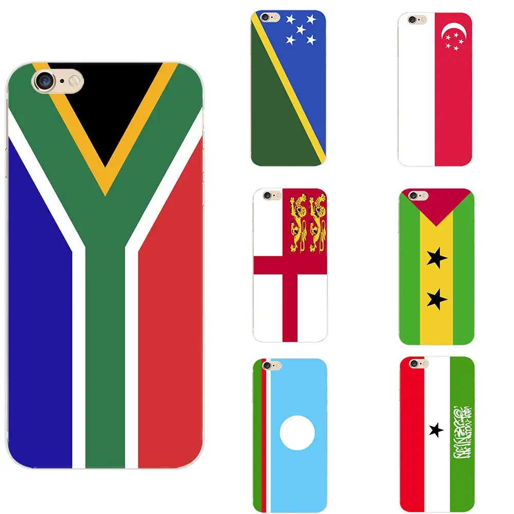 Sakha Republic Sao Tome and Principe Sark Singapore Solomon Islands Somaliland South Africa National Flag Theme Phone Cases | Мобильные